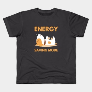 Energy Saving Mode Kids T-Shirt